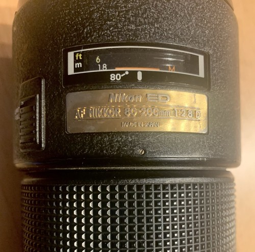 Nikon nikkor 200mm - 80-200mm, 1:2.8