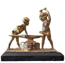 PUTTEN SKULPTUR BRONZE CLODION