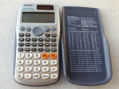 Vintage taschenrechner casio - -,