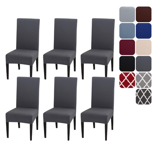 Stuhlhussen 6er set stretch - stuhlhussen,