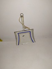 Altes Metall-Kehrblech-um 1910-große Küche-Kaufladen-Puppenstube-Deko-Puppe-Bär