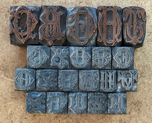 Konvolut monogramme initiale - konvolut,