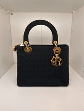 Dior Lady Dior Handbag Fabric