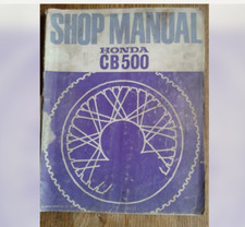 Orginal Werkstatt-Handbuch HONDA CB 500/4 Four ab Bj. ´71 in Englisch