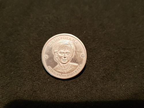 Gedenkmünze lady - gedenkmünze,
