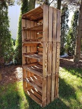 3 x NEUE GEFLAMMTE OBSTKISTEN