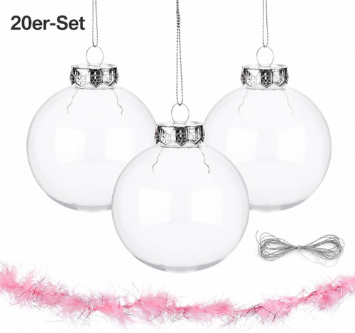 Stück weihnachtskugeln 6cm - stück,