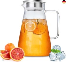 Nutabevrd liter glaskrug - liter,
