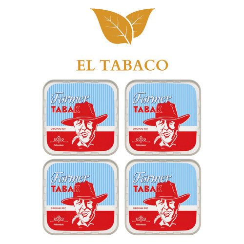Farmer tabak rot stopftabak - rot,