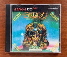 Simon the Sorcerer Commodore Amiga CD 32 (CD-Rom, Manual, Case)