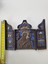 Russische Ikone, Metall, 19 J.