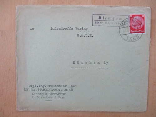 Umschlag mit - (20),