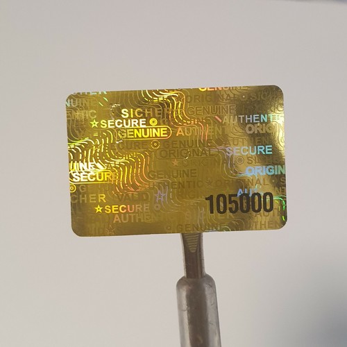 Hologramm siegel aufkleber - siegel,