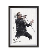 BONO W1 U2 POSTER KUNSTDRUCK -