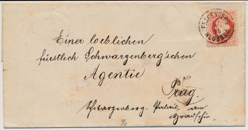 österreich 1877 5kr brief - Österreich,