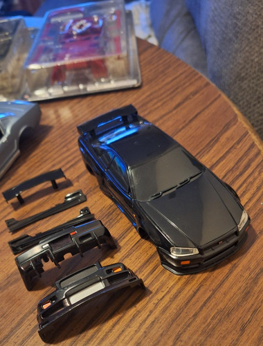 Xmods skyline r34 body - xmods, w/light