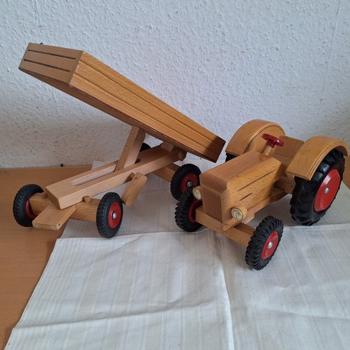 Holzspielzeug ddr zeit - ddr, traktor
