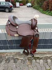 L-pro West Westernsattel braun 