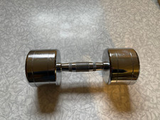 9 kg Chromhantel Rundhantel 9kg Hantel Kurzhantel 9000g Chrom Hantel