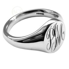 Neu Sterling Silber Monogramme