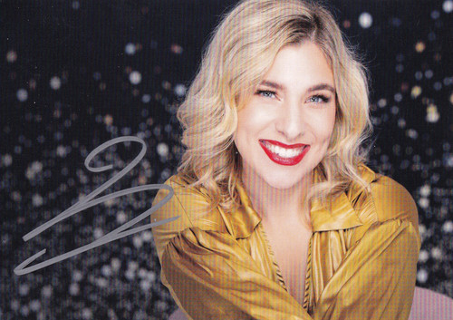 Autogramm laura wilde - autogramm,