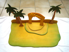 OSTHEIMER Krippe Nr 9885 ° Krippendekoration ° 90er Jahre °  b70 x t40 x h35 cm