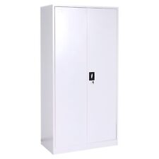 B-Ware Aktenschrank MCW-L60, abschließbar, Metall 185x90x45cm, grau