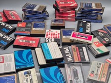 BASF, PICPAC, Ampex Kassetten Konvolut 90 Minuten diverse - vermutlich bespielt