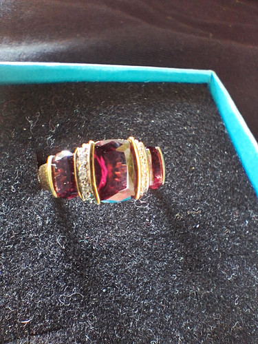 14k 585 gelbgold ring - ring, gr.