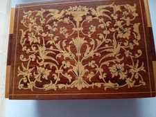 Antike Schmuck Schatulle Mit