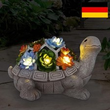 Gartendeko Solar Schildkröte