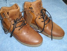 Kickers Kick Hi Damen Braun/Natural Nubuck Stiefel Gr.41 Neu 112€