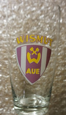 DDR  Fussball/Bierglas Wismut