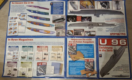U96 hachette boot modellbau - u-boot,