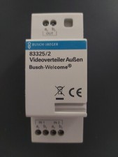 Busch-Jaeger Videoverteiler Außen 83325/2  Busch-welcome
