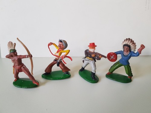 Spielzeugfiguren cowboys 2 - 2,