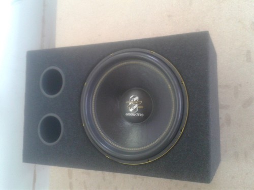Subwoofer gehäuse inkl - subwoofer, gehäuse,