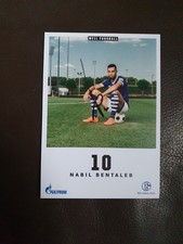 Autogrammkarte Nabil Bentaleb