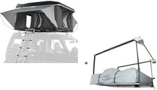 Prime Tech Nevada Hartschalen-Autodachzelt inkl. Autodachzelt-Lift 2.0 - Camping