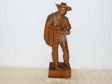 Holzfigur  " Zimmermann auf