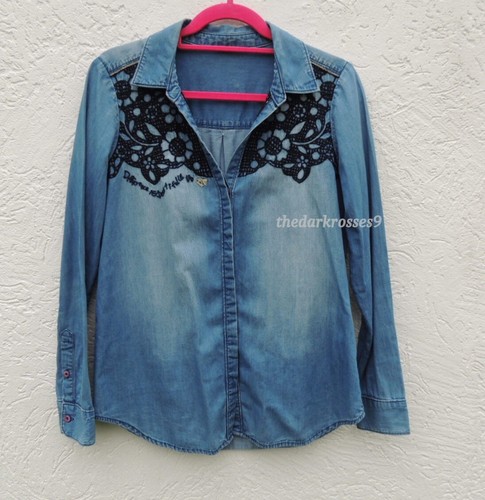 Desigual jeans hemdbluse - ,