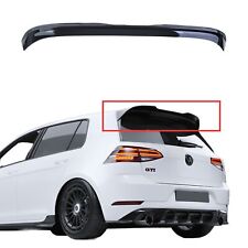 Heckspoiler für VW Golf 7 VII GTI GTD Dachspoiler tuning V stil Schwarz Glanz