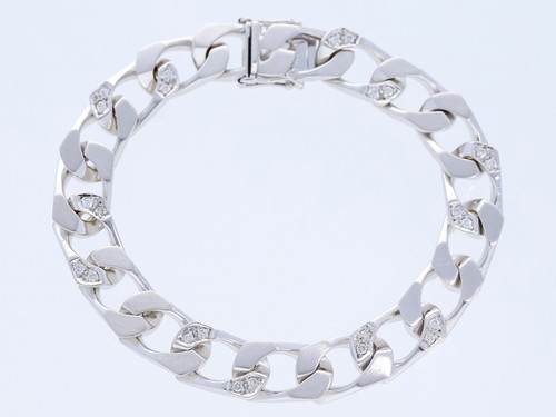 Panzer armband brillanten 750 - armband,