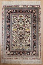 Hereke Teppich Seide auf Seide