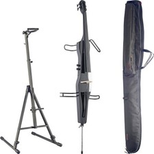 STAGG ECL 4/4 BK Cello inkl