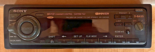 Auto radio cassette - radio, +