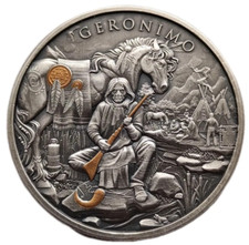 1 UNZE 999 SILBER - INDIANER /