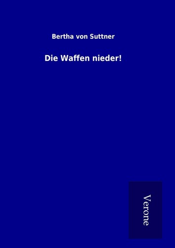 Die waffen nieder buch - waffen, |