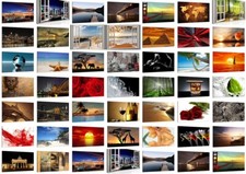 Bilder 120 x 80 cm fertig gerahme Leinwandbilder schneller Versand 1576 AT