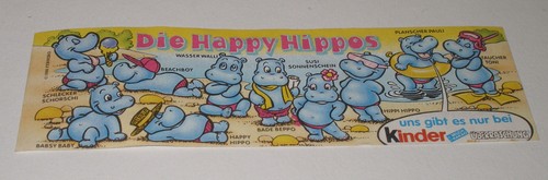 Bpz die happy hippos 1988 - "die, hippos"